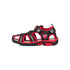 Sandali da ragazzo neri e rossi con logo Ducati, Brand, SKU k286000201, Immagine 0